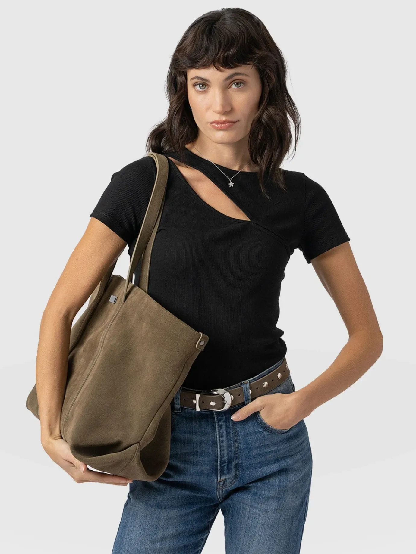 T-shirts & Tanks|Saint and Sofia Reveal Tee - Black
