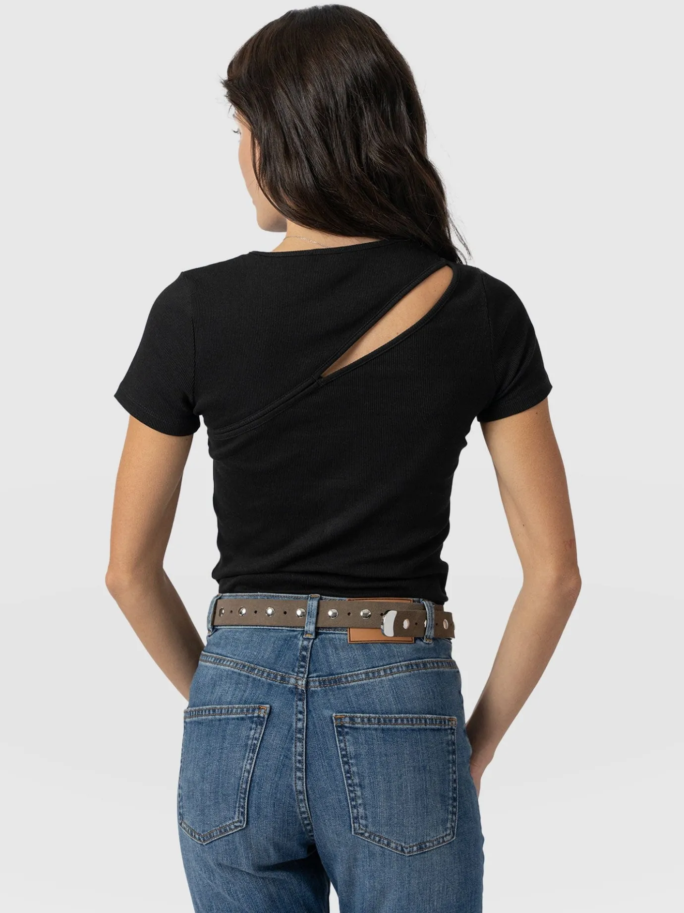T-shirts & Tanks|Saint and Sofia Reveal Tee - Black