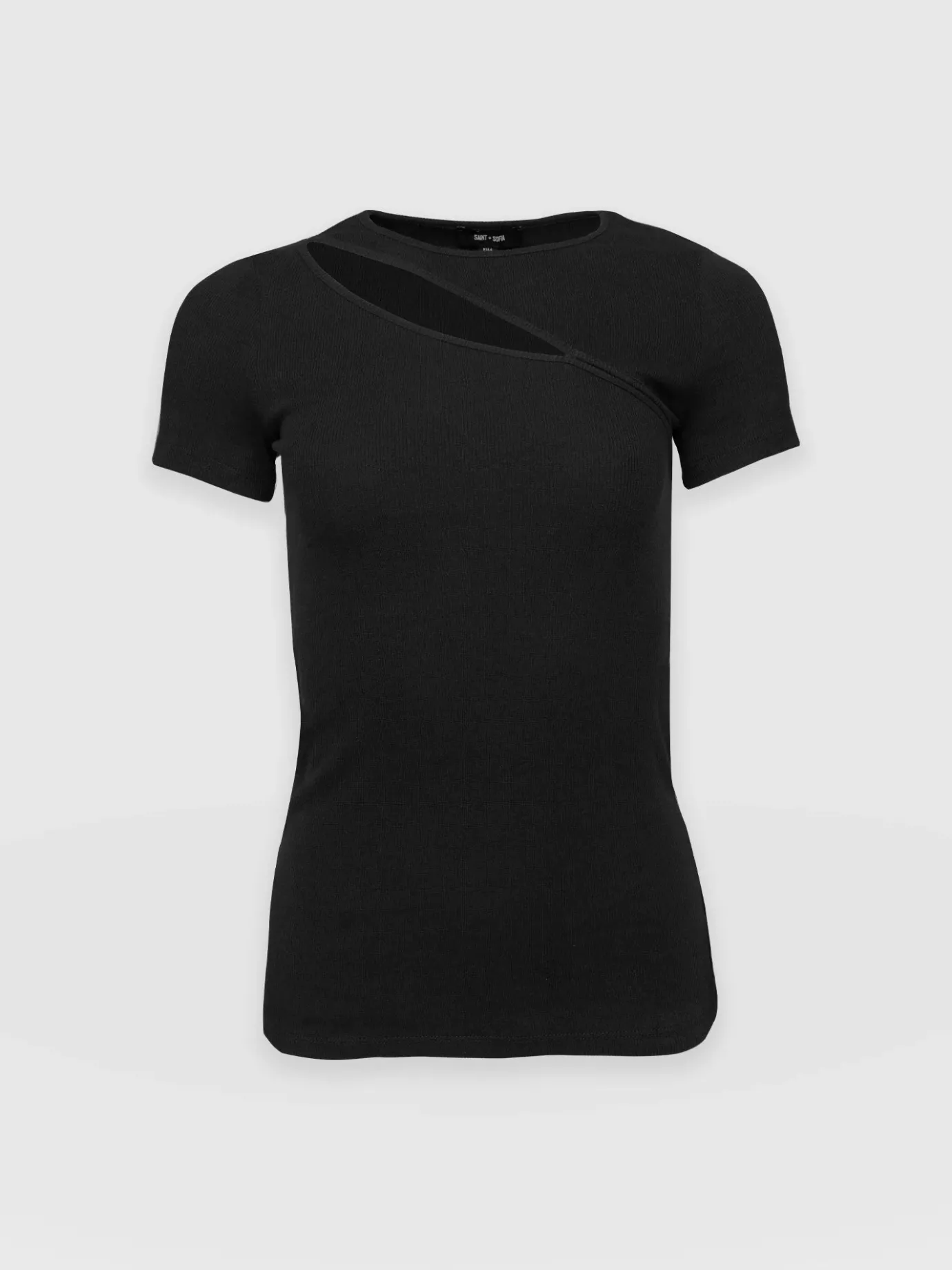 T-shirts & Tanks|Saint and Sofia Reveal Tee - Black