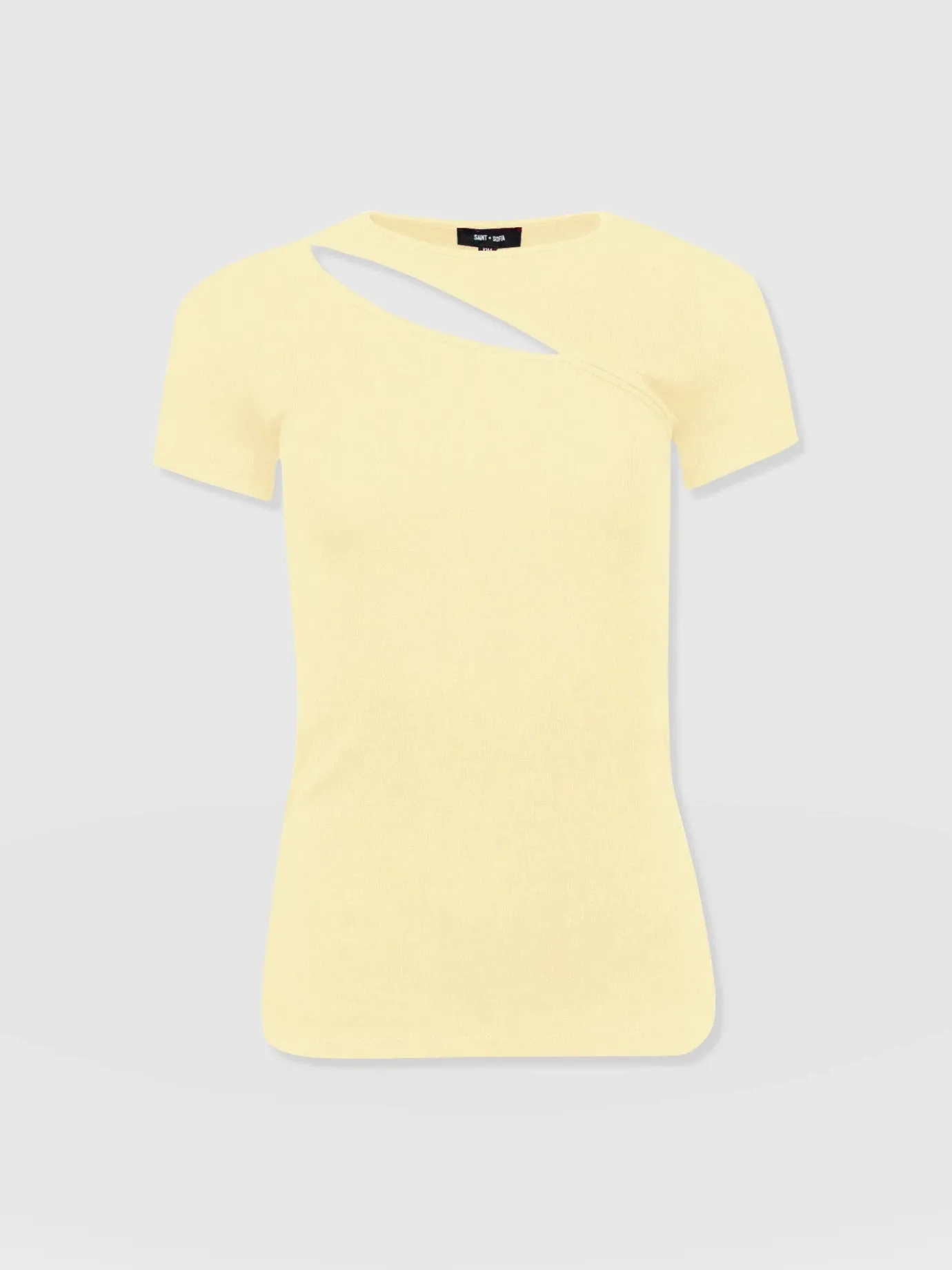 T-shirts & Tanks|Saint and Sofia Reveal Tee - Yellow