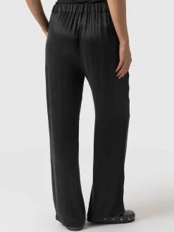 Pants|Saint and Sofia Rowan Wide Leg Pant - Black