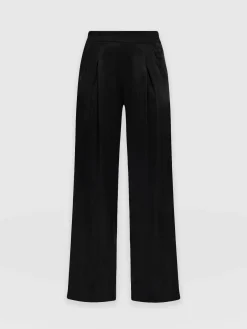 Pants|Saint and Sofia Rowan Wide Leg Pant - Black