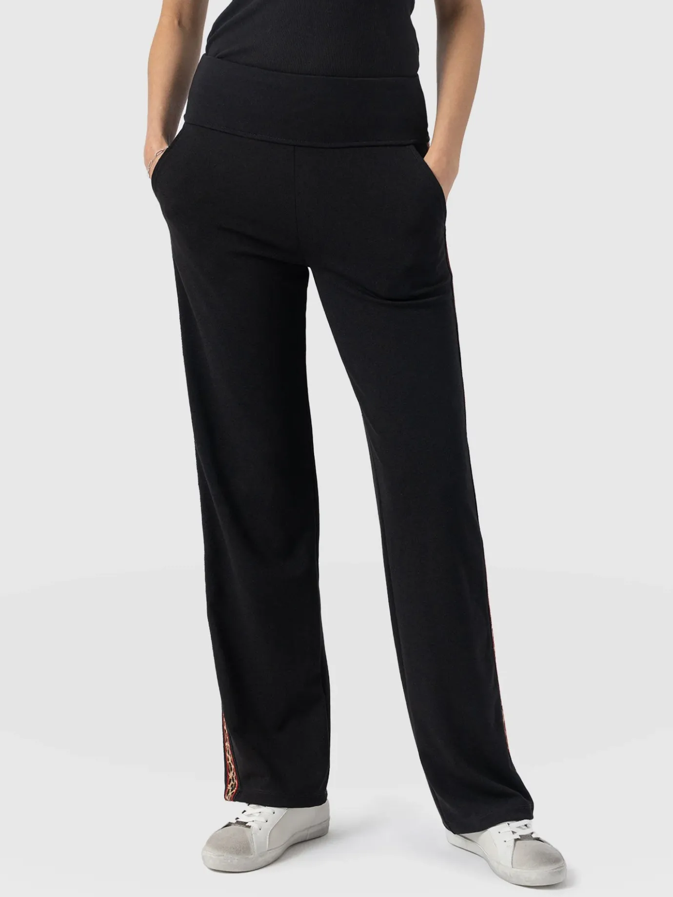 Pants|Saint and Sofia Runway Pant - Black Leopard