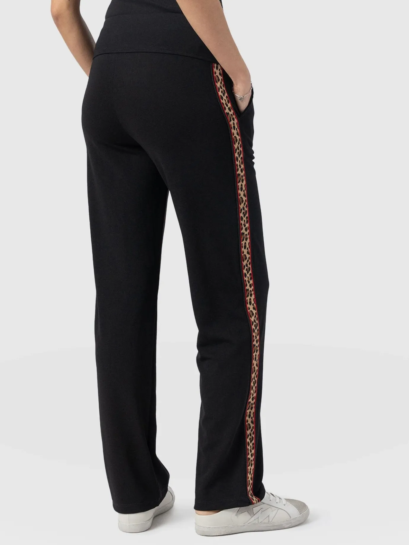 Pants|Saint and Sofia Runway Pant - Black Leopard
