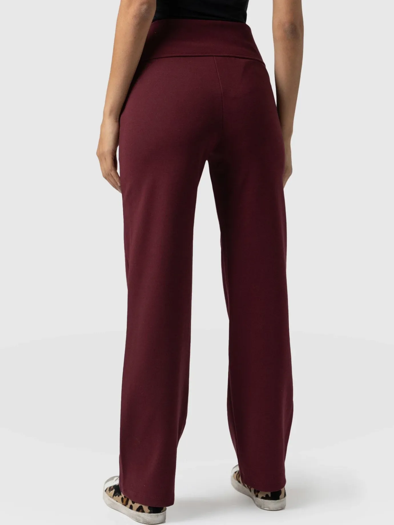 Pants|Saint and Sofia Runway Pant - Burgundy