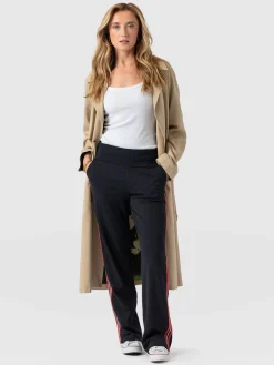 Pants|Saint and Sofia Runway Pant - Navy Red Stripe