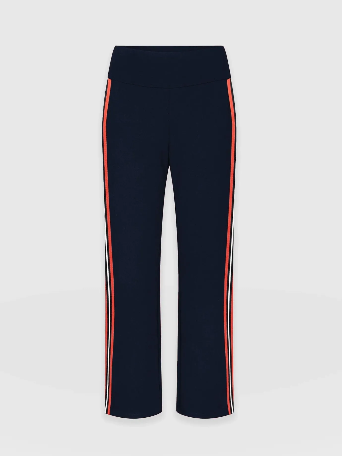Pants|Saint and Sofia Runway Pant - Navy Red Stripe