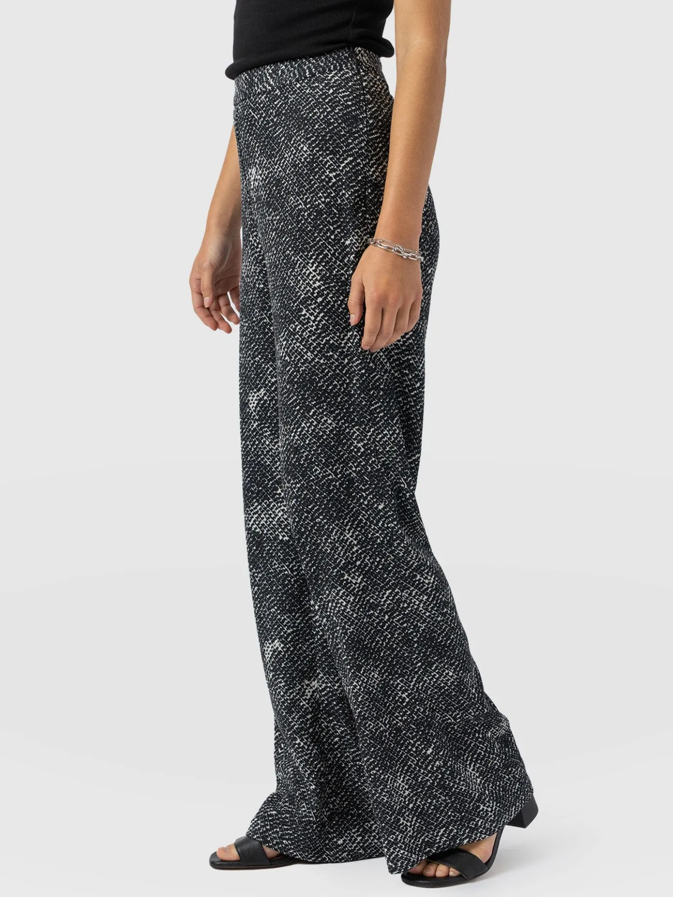 Pants|Saint and Sofia Sawyer Pant - Monochrome Gothica