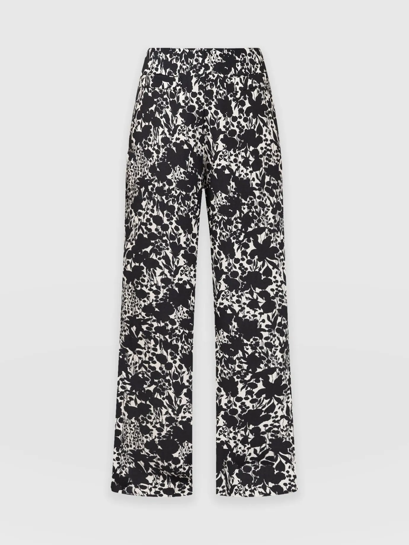 Pants|Saint and Sofia Sienna High Waisted Pant - Black Cream Floral