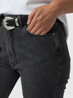 Denim & Jeans|Saint and Sofia Slim Mom Jeans - Black