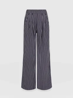 Pants|Saint and Sofia Sloane Pant - Navy Stripe
