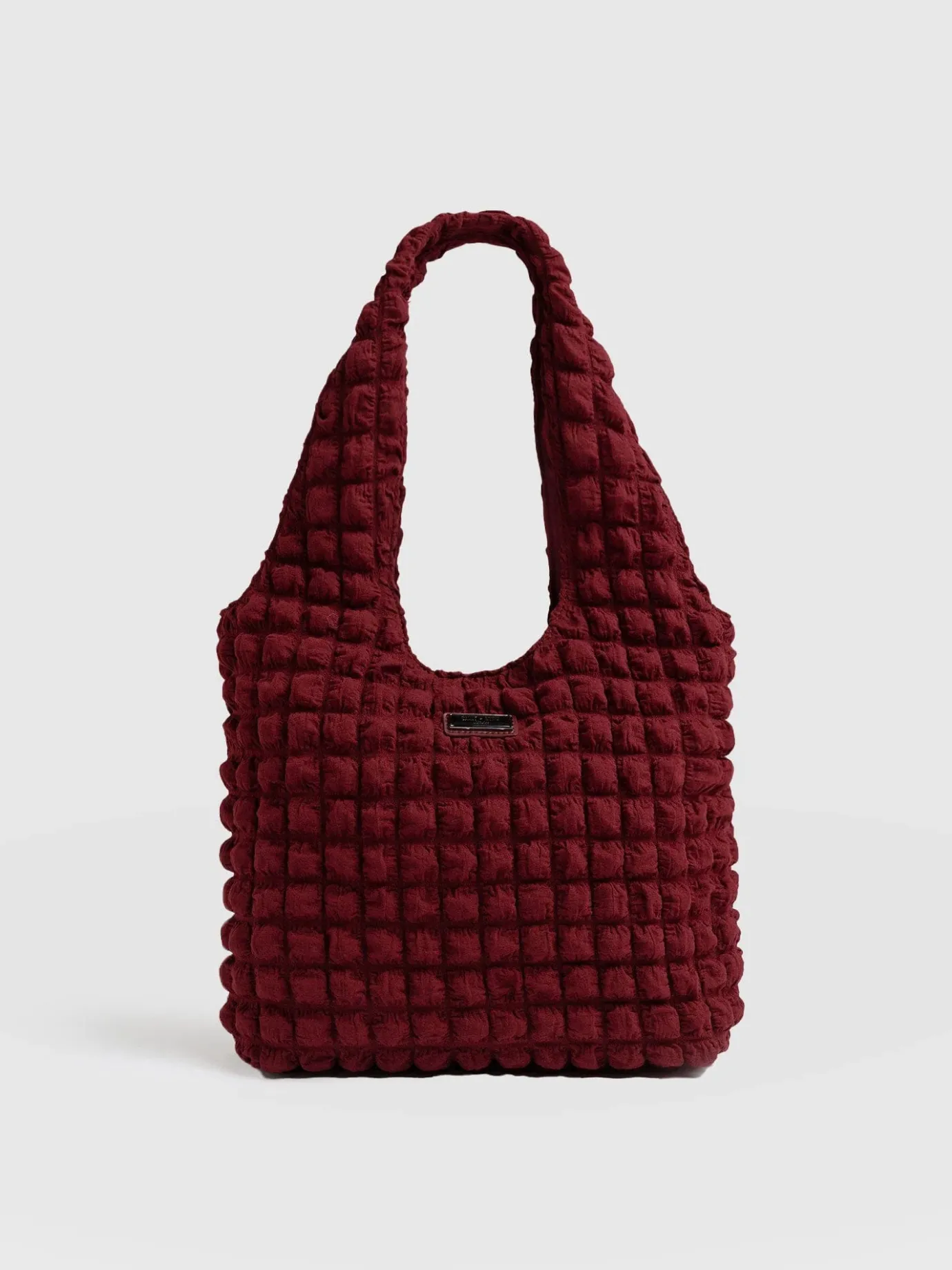 Shoulder Bags|Tote Bags|Saint and Sofia Soho Shoulder Tote Bag - Burgundy