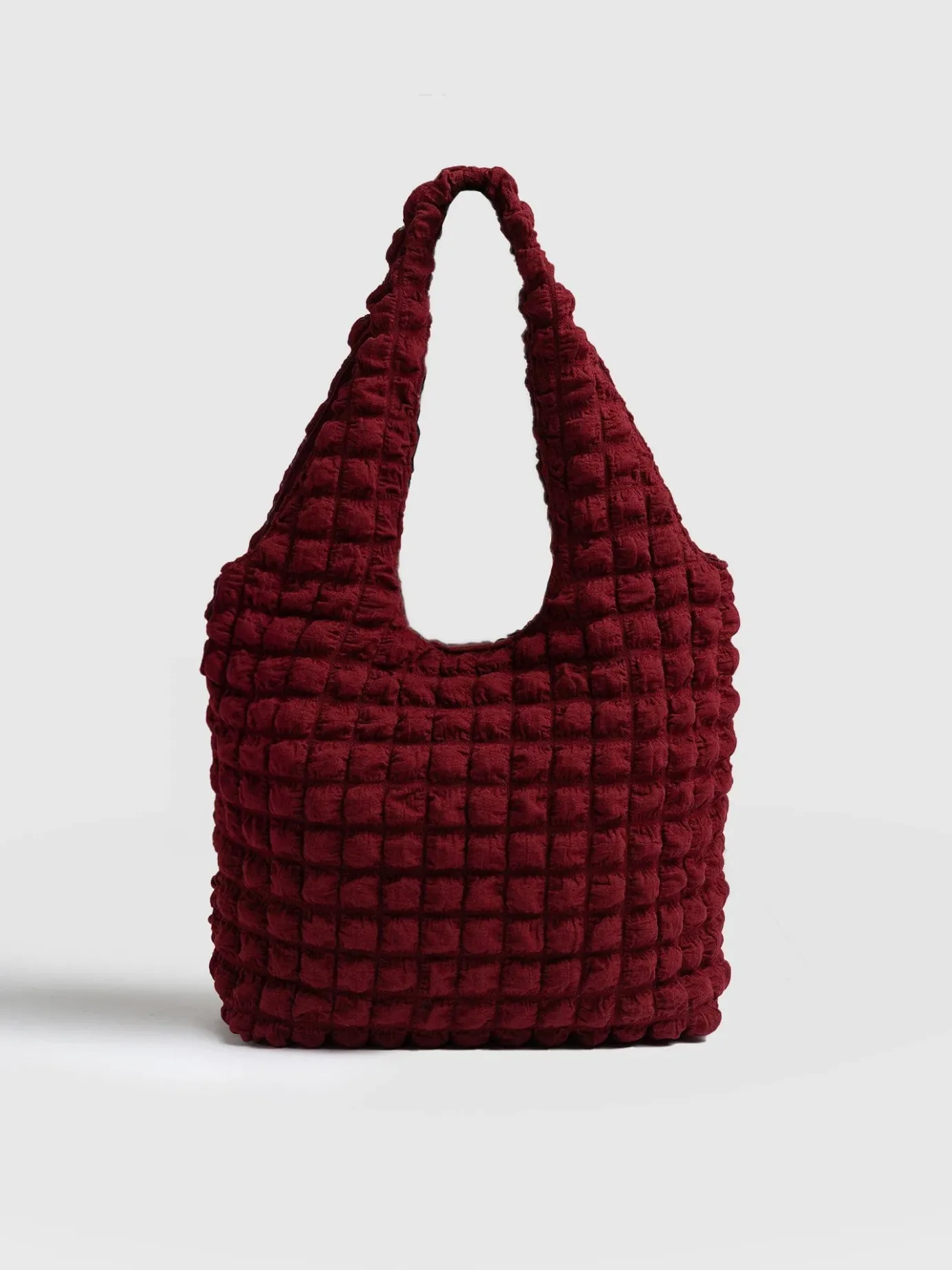 Shoulder Bags|Tote Bags|Saint and Sofia Soho Shoulder Tote Bag - Burgundy