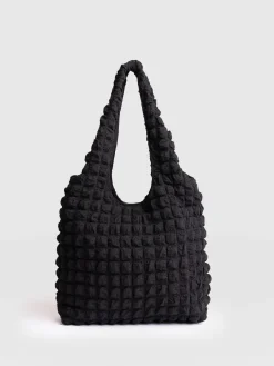 Accessories|Shoulder Bags|Saint and Sofia Soho Shoulder Tote Bag - Black