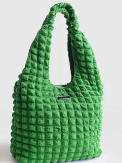 Shoulder Bags|Tote Bags|Saint and Sofia Soho Shoulder Tote Bag - Green