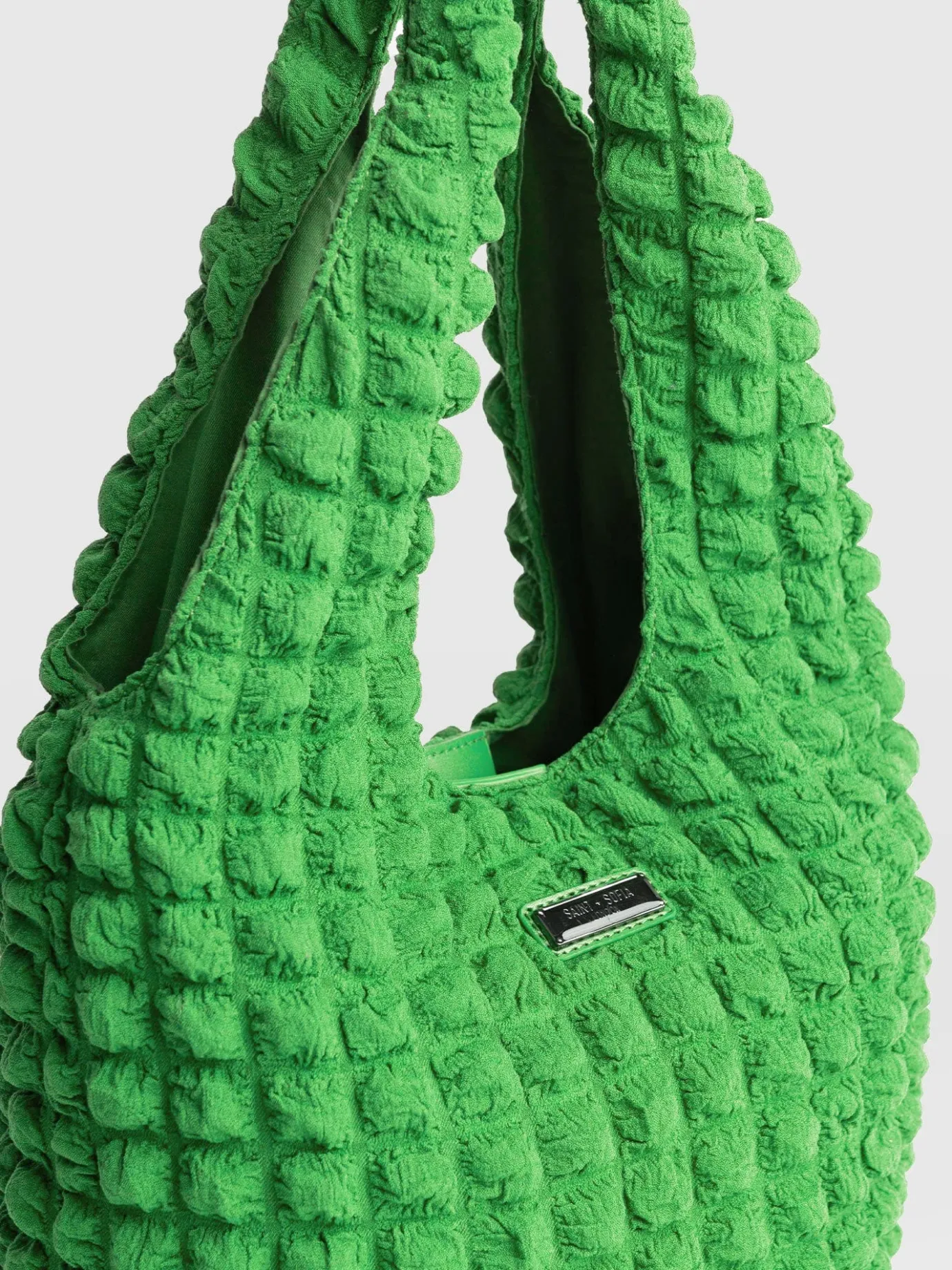 Shoulder Bags|Tote Bags|Saint and Sofia Soho Shoulder Tote Bag - Green