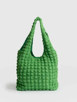 Shoulder Bags|Tote Bags|Saint and Sofia Soho Shoulder Tote Bag - Green