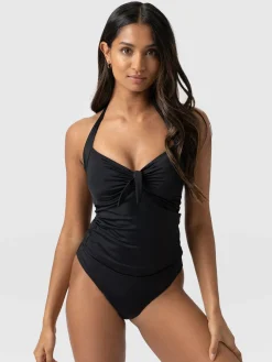 Swimwear|Saint and Sofia Sol Tankini Bottom - Black