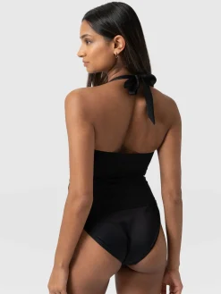 Swimwear|Saint and Sofia Sol Tankini Top - Black