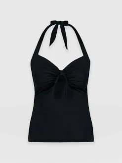 Swimwear|Saint and Sofia Sol Tankini Top - Black