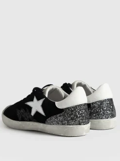 Sneakers|Shoes|Saint and Sofia Spitalfields Sneaker - Black
