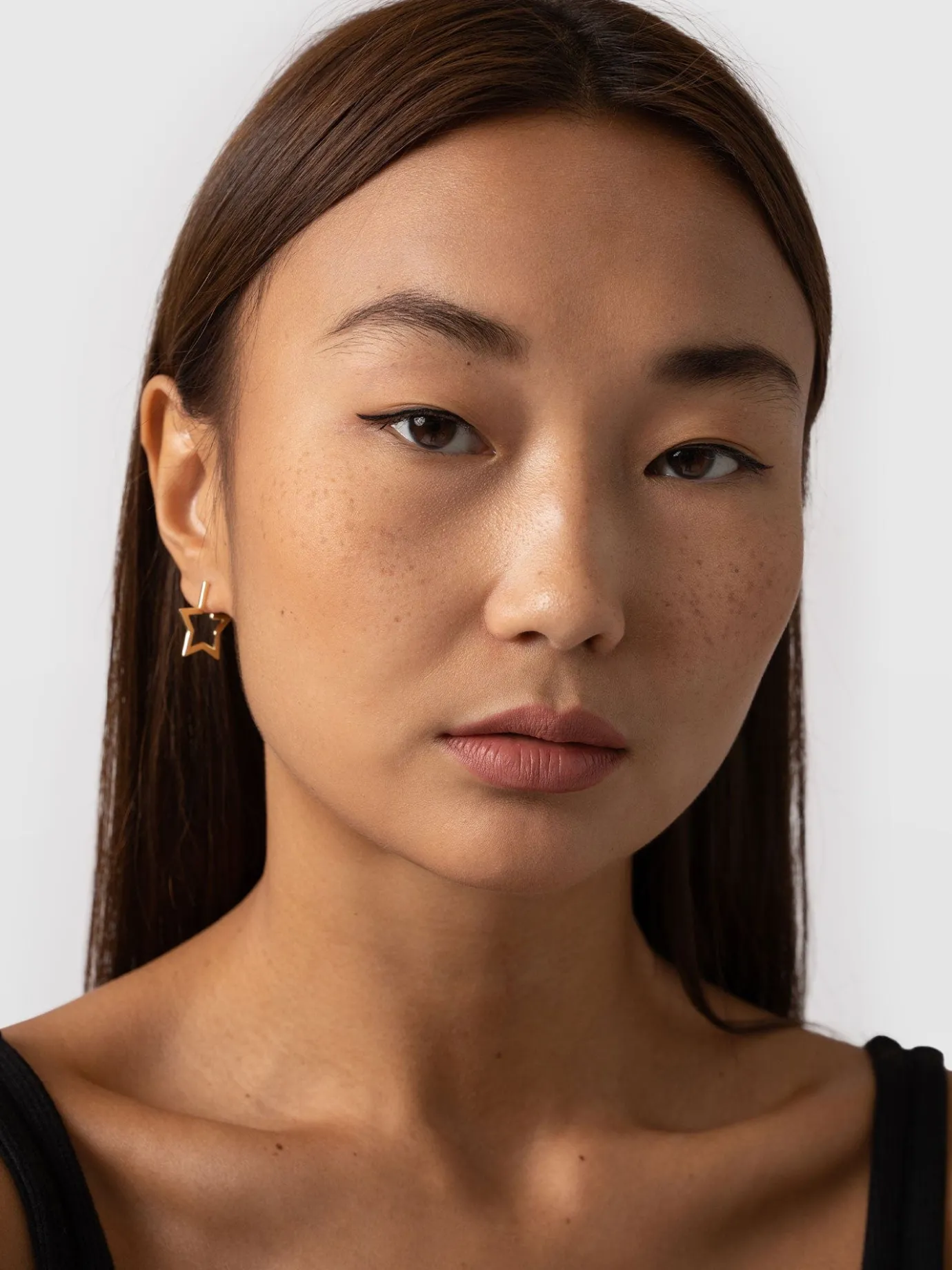 Gold Jewelry|Jewelry|Saint and Sofia Star Earrings