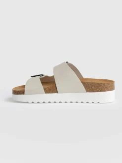 Sandals|Clogs & Slides|Saint and Sofia Sutton Slide - Cream Studded