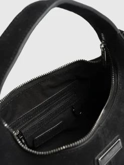 Leather Bags|Bags|Saint and Sofia Taylor Hobo Handbag - Black