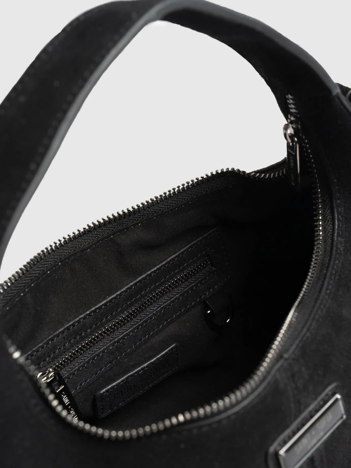 Leather Bags|Bags|Saint and Sofia Taylor Hobo Handbag - Black