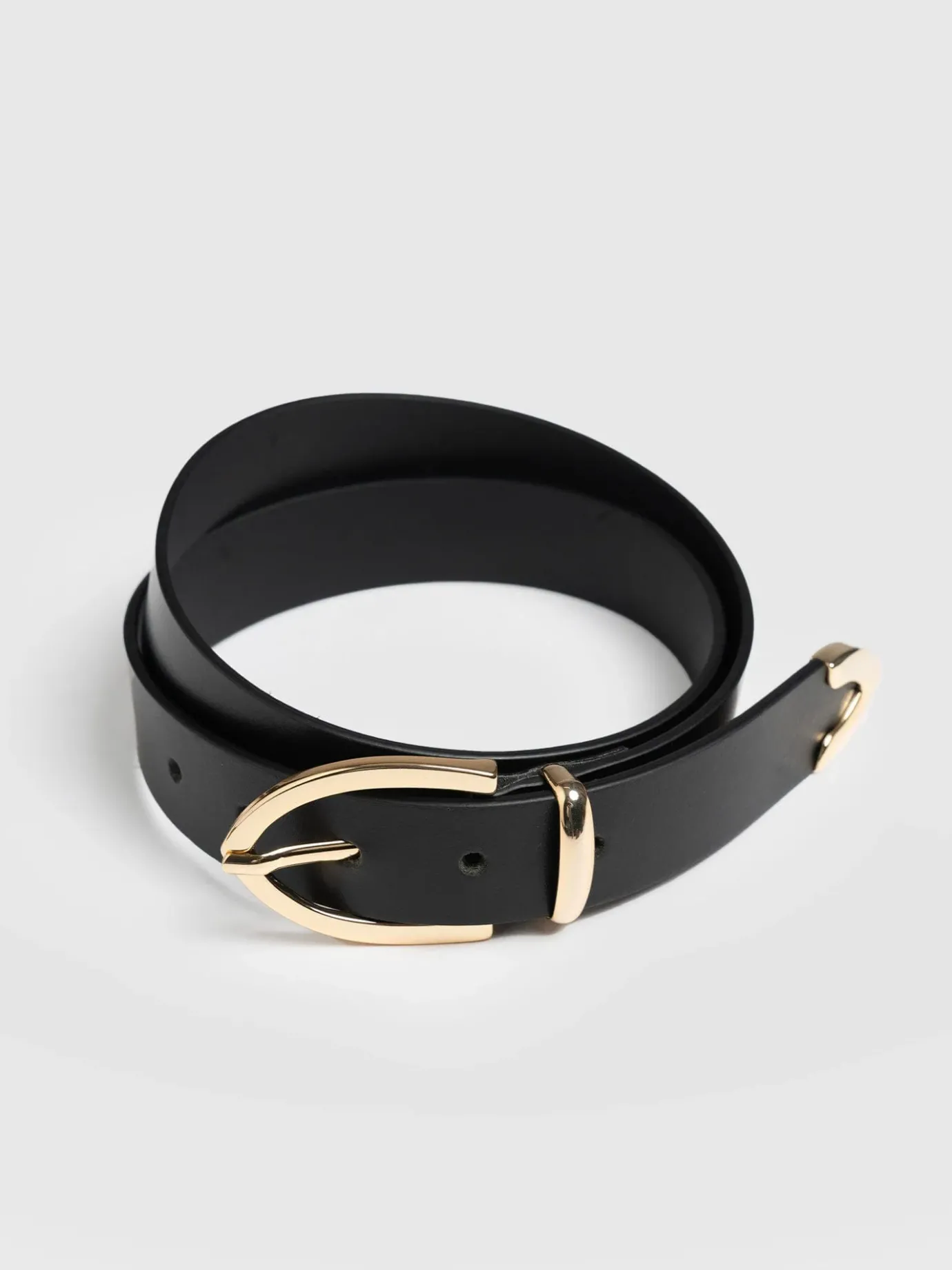 Leather Belts|Accessories|Saint and Sofia Victory Belt - Black