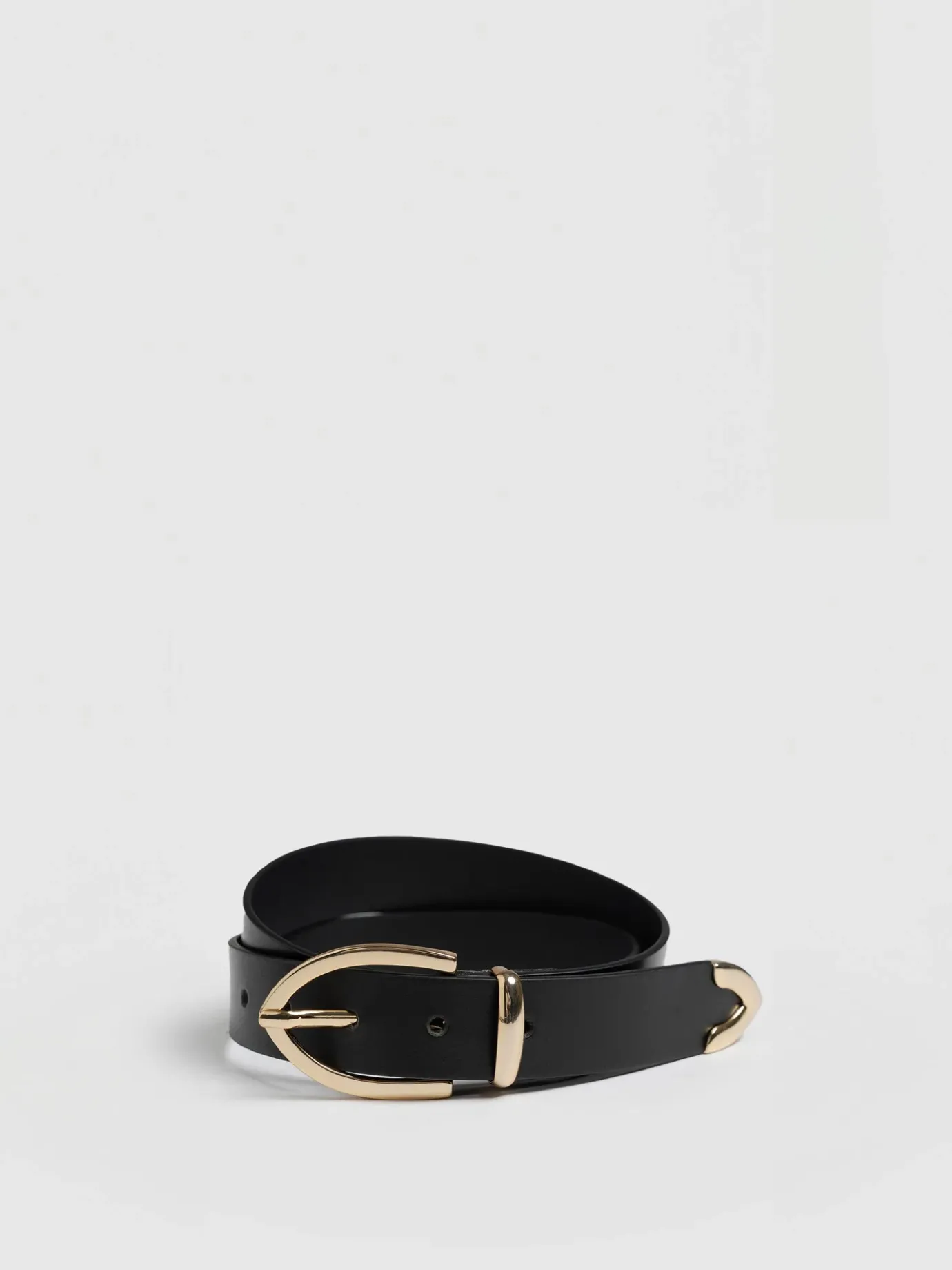 Leather Belts|Accessories|Saint and Sofia Victory Belt - Black