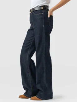 Denim & Jeans|Pants|Saint and Sofia Wide Leg Jeans - Indigo Blue