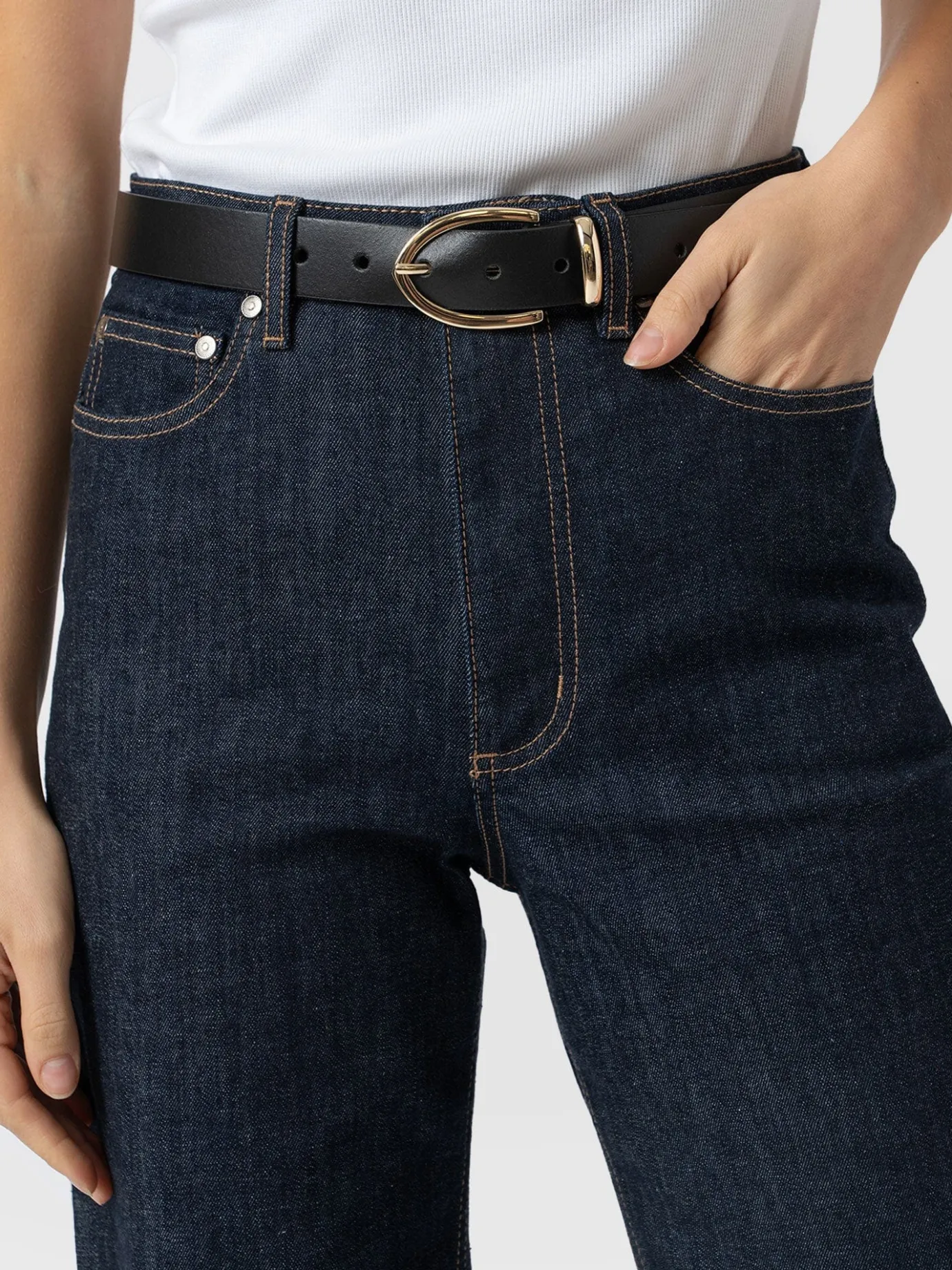 Denim & Jeans|Pants|Saint and Sofia Wide Leg Jeans - Indigo Blue